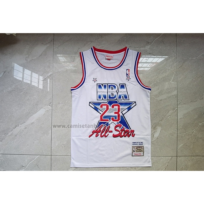 Camiseta All Star 1991 Michael Jordan #23 Blanco